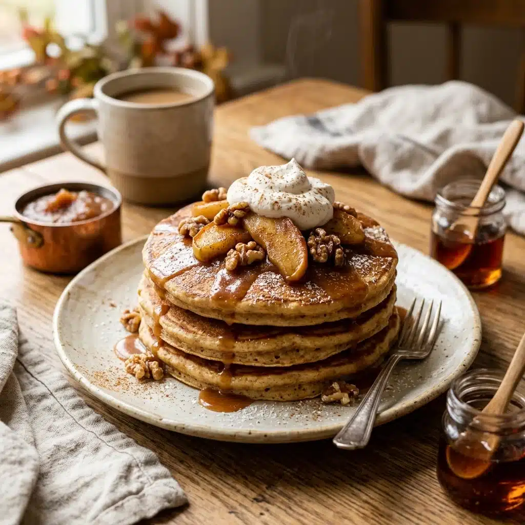 Apple Butter Pancakes