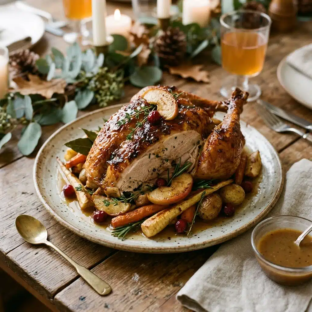 Apple Cider Brined Turkey