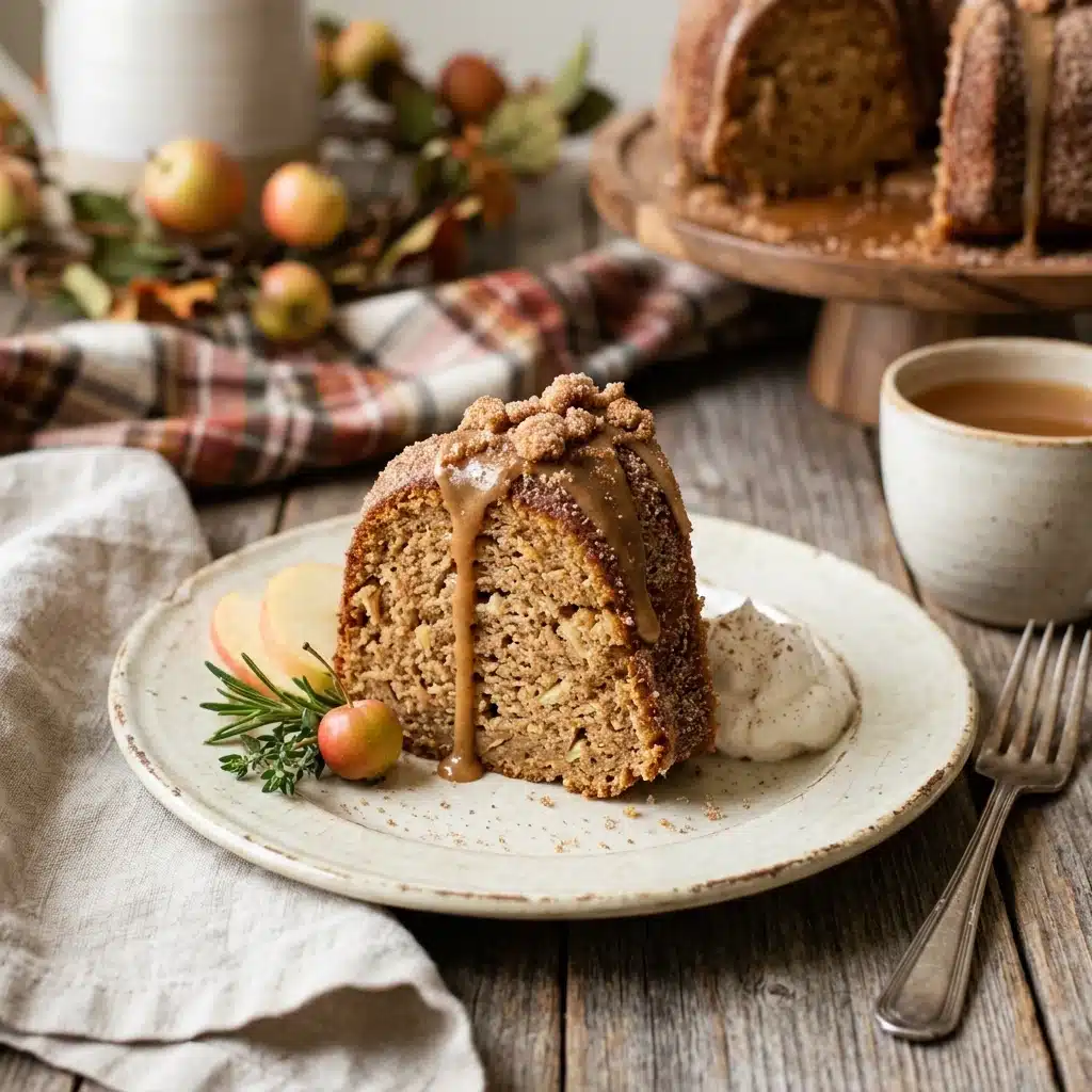 Apple Cider Donut Cake