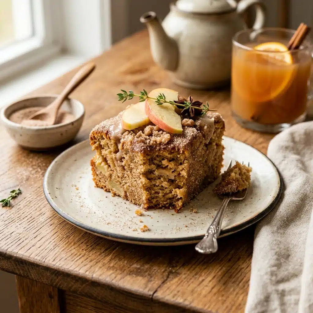 Apple Cider Donut Cake
