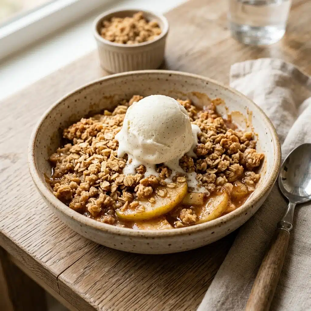 Apple Crisp Easy 5 Ingredients