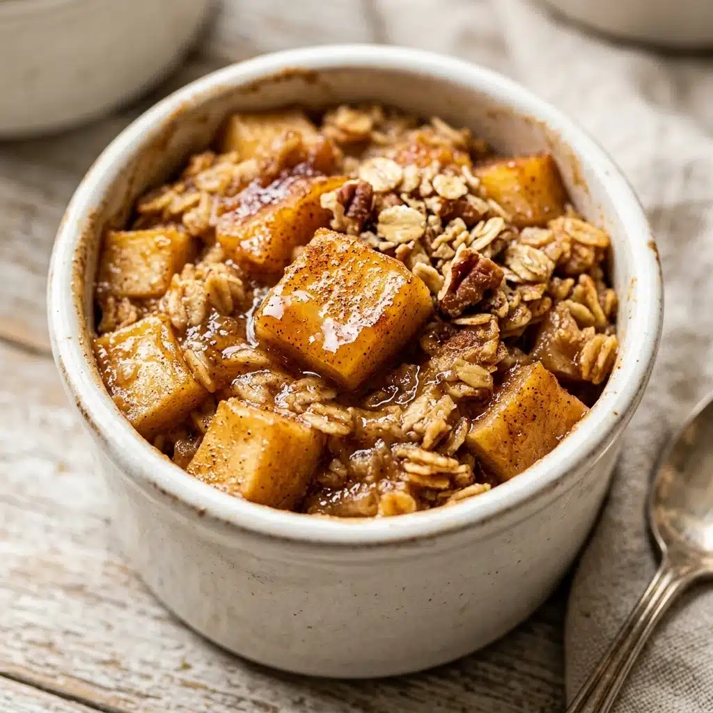 Apple Pie Baked Oatmeal Cups