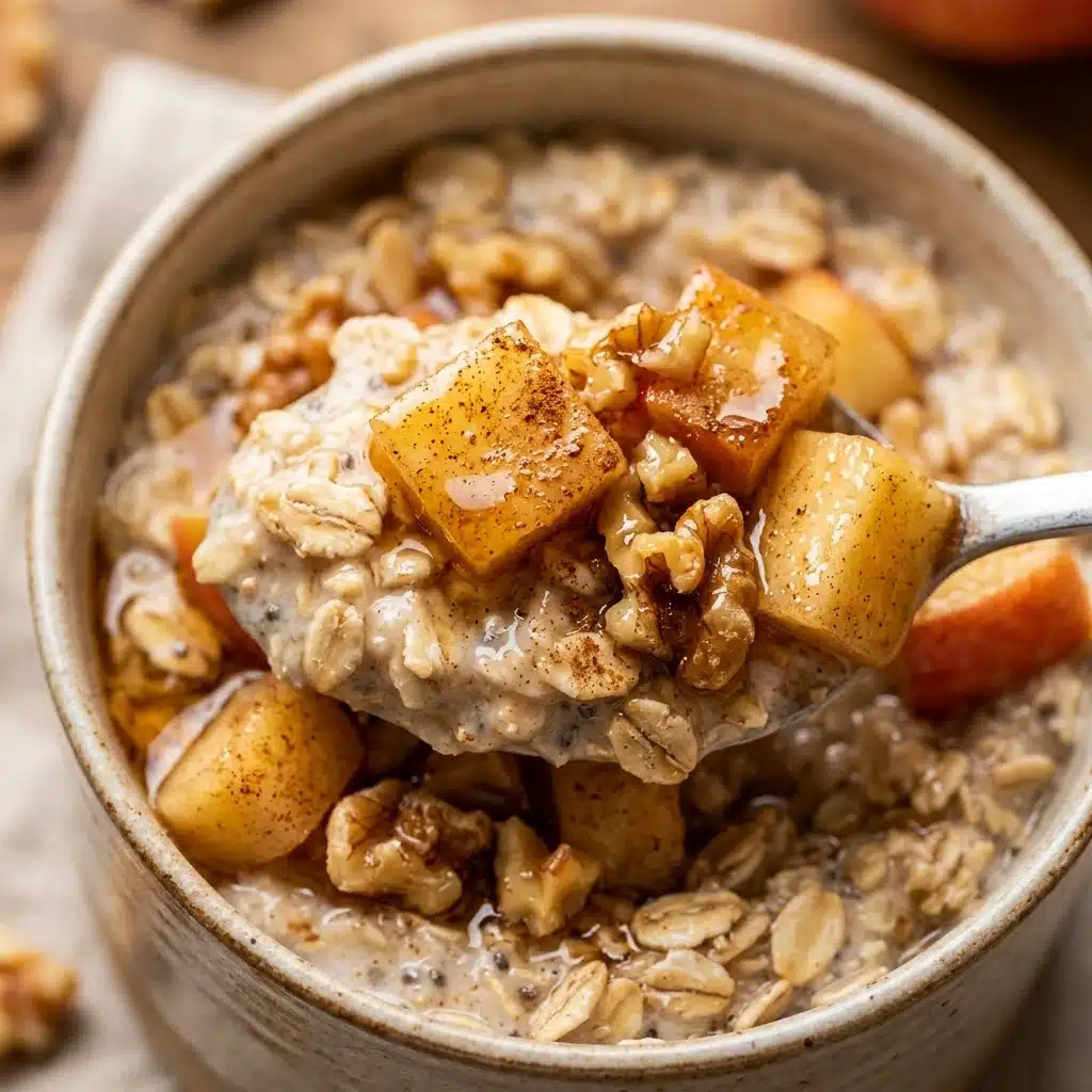 Apple Pie Overnight Oats