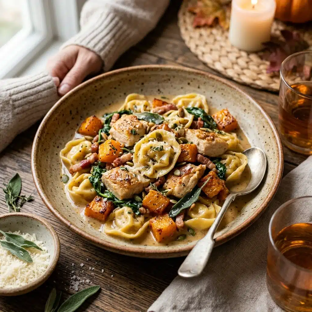 Autumn Chicken Tortellini with Butternut Squash – Cozy Fall Dinner