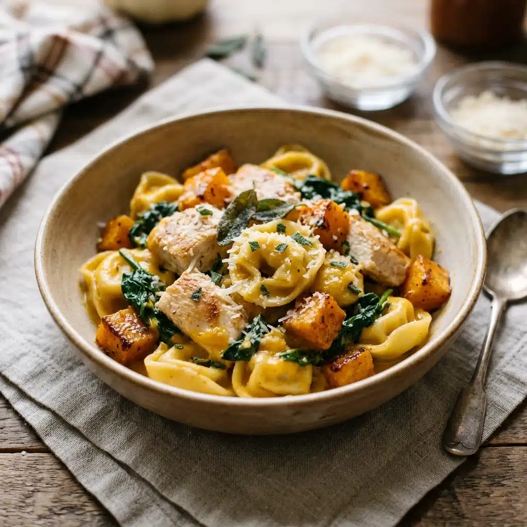 Autumn Chicken Tortellini – Easy Fall Comfort Food