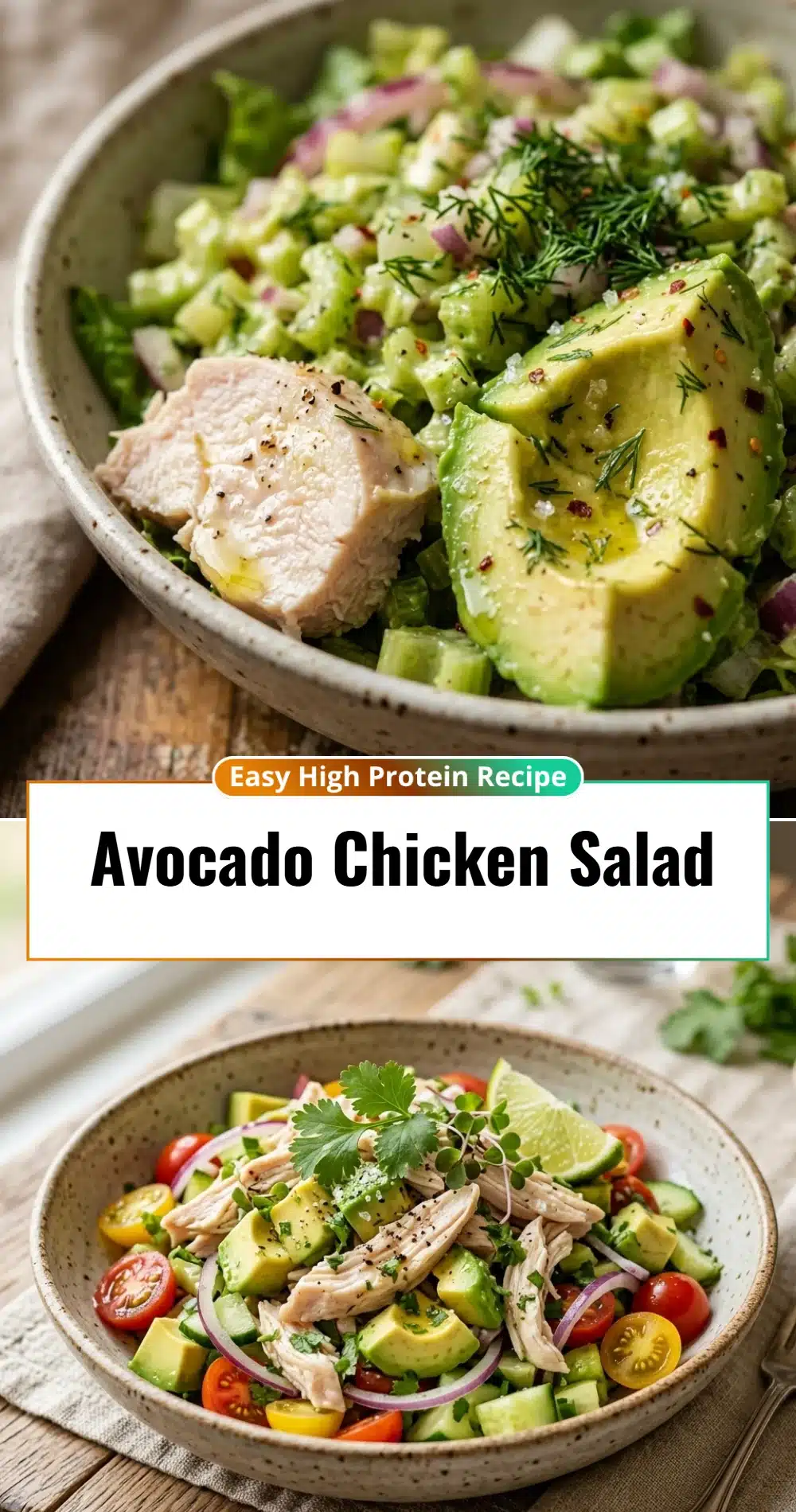 Avocado Chicken Salad