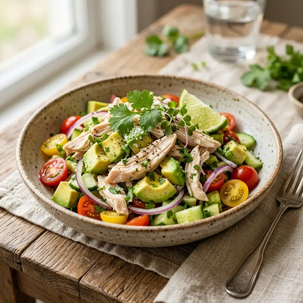 Avocado Chicken Salad