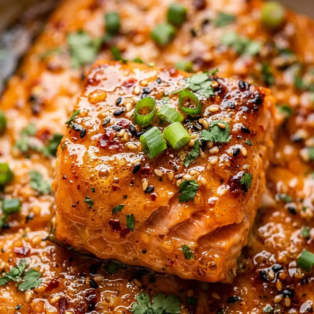 Baked Bang Bang Salmon