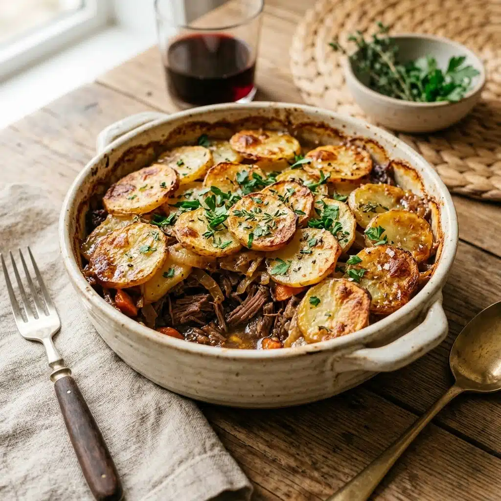 Beef and Potato Bake