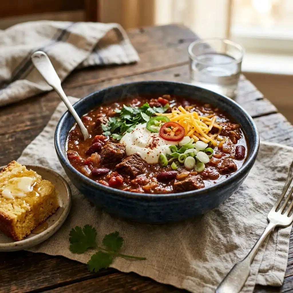 Beef Chili Recipe Award Winning