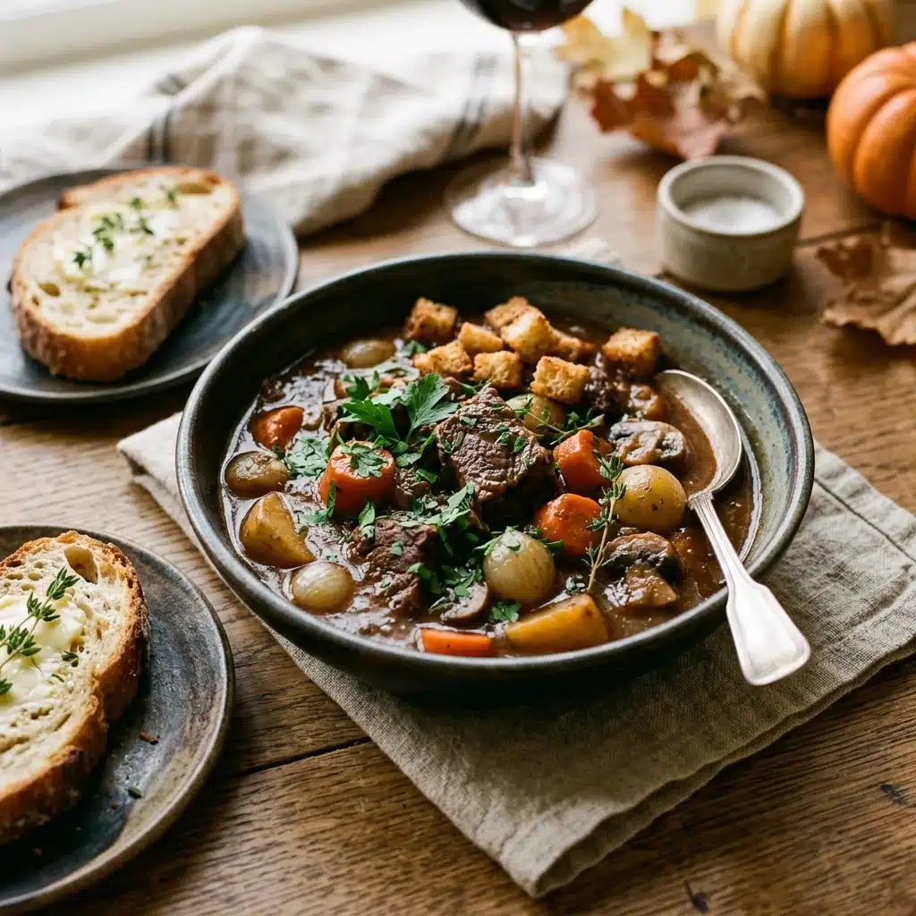 Beef Stew Hearty Fall
