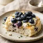 Blueberry Cottage Cheese Cloud Bread – Healthy High Protein Snack
