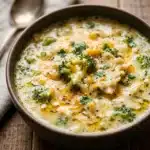 Broccoli Cheddar Lasagna Soup