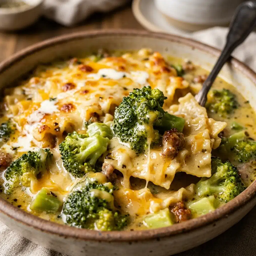Broccoli Cheddar Lasagna Soup – Creamy Comfort Food Recipe