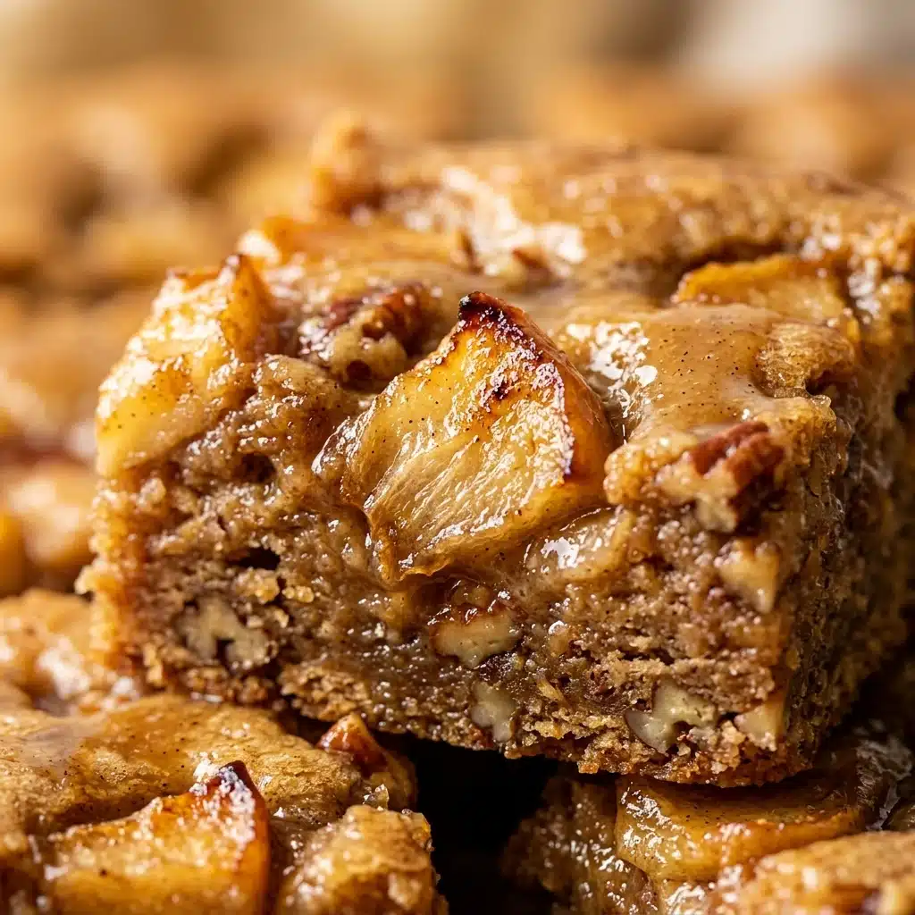 Brown Butter Apple Blondies