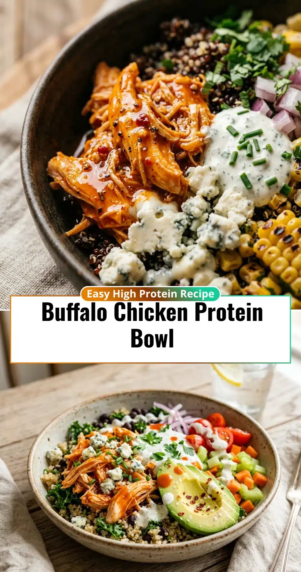 Buffalo Chicken Protein Bowl
