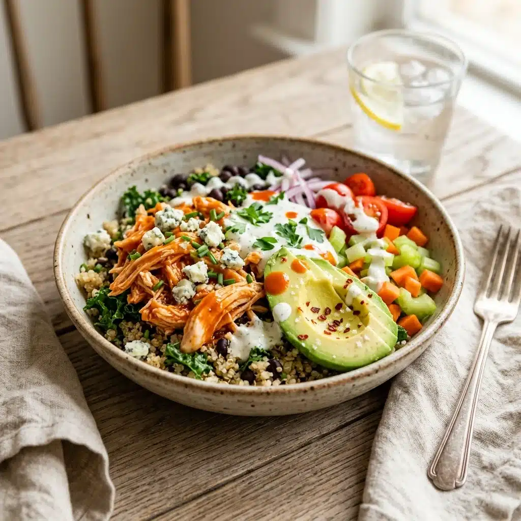 Buffalo Chicken Protein Bowl