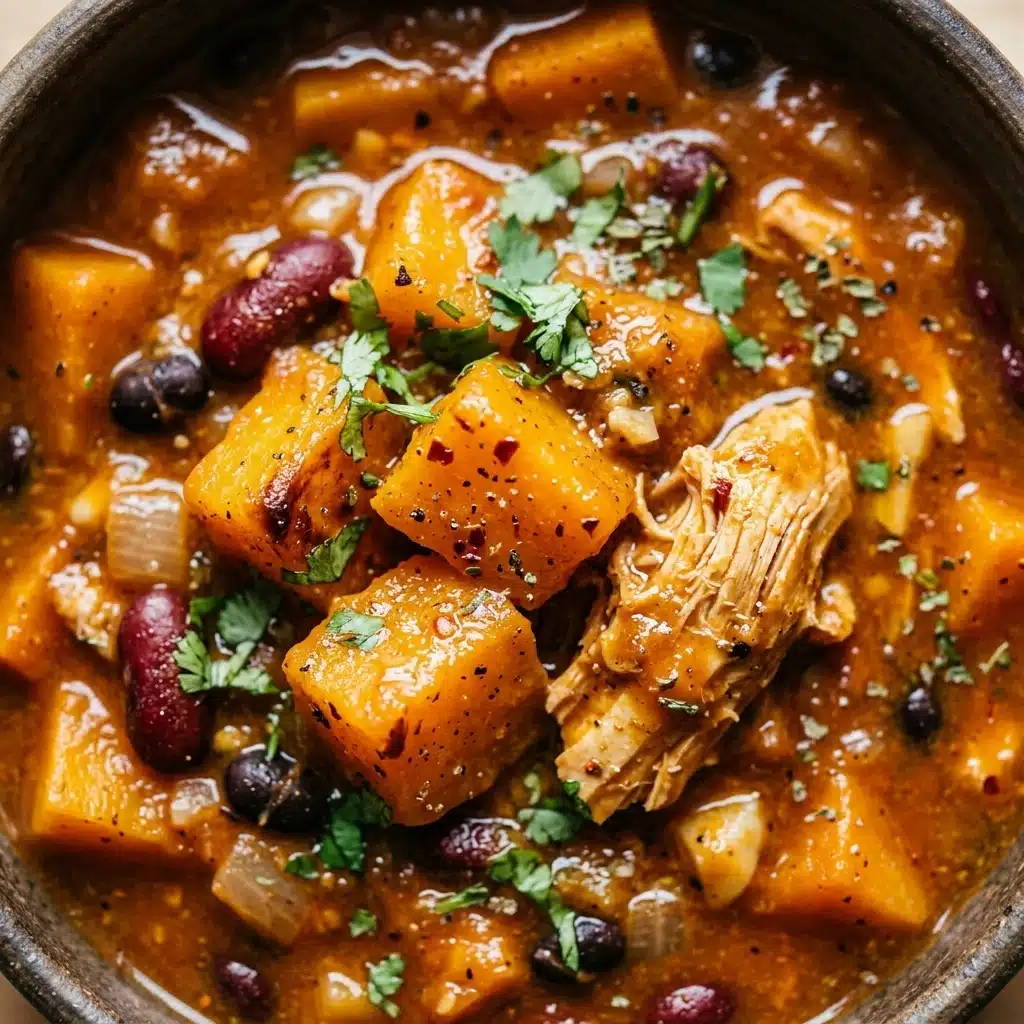 Butternut Squash and Chicken Chili
