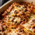 Cheesy Beef Lasagna Roll Ups
