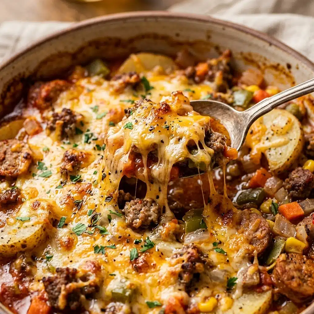 Cheesy Hobo Casserole