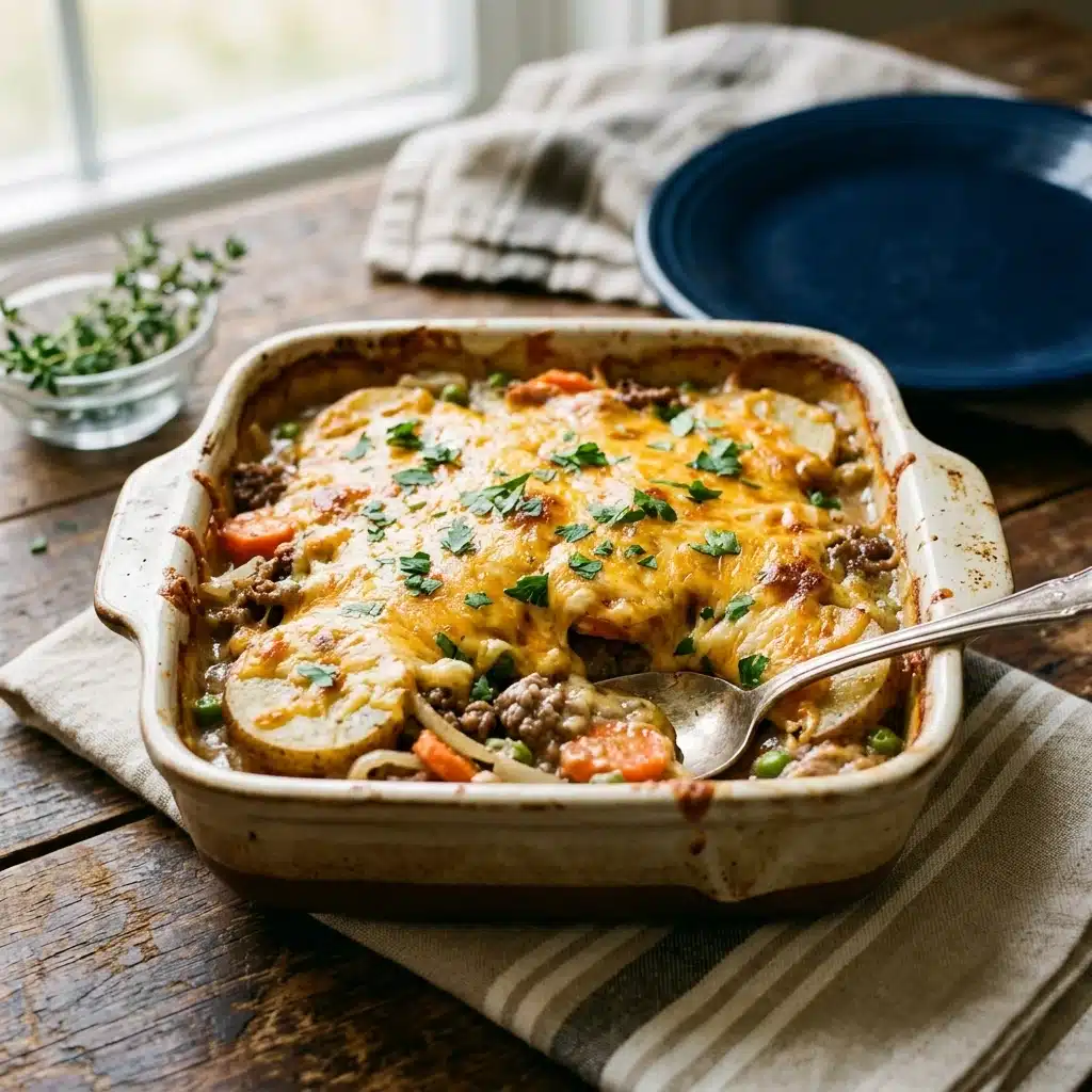 Cheesy Hobo Casserole