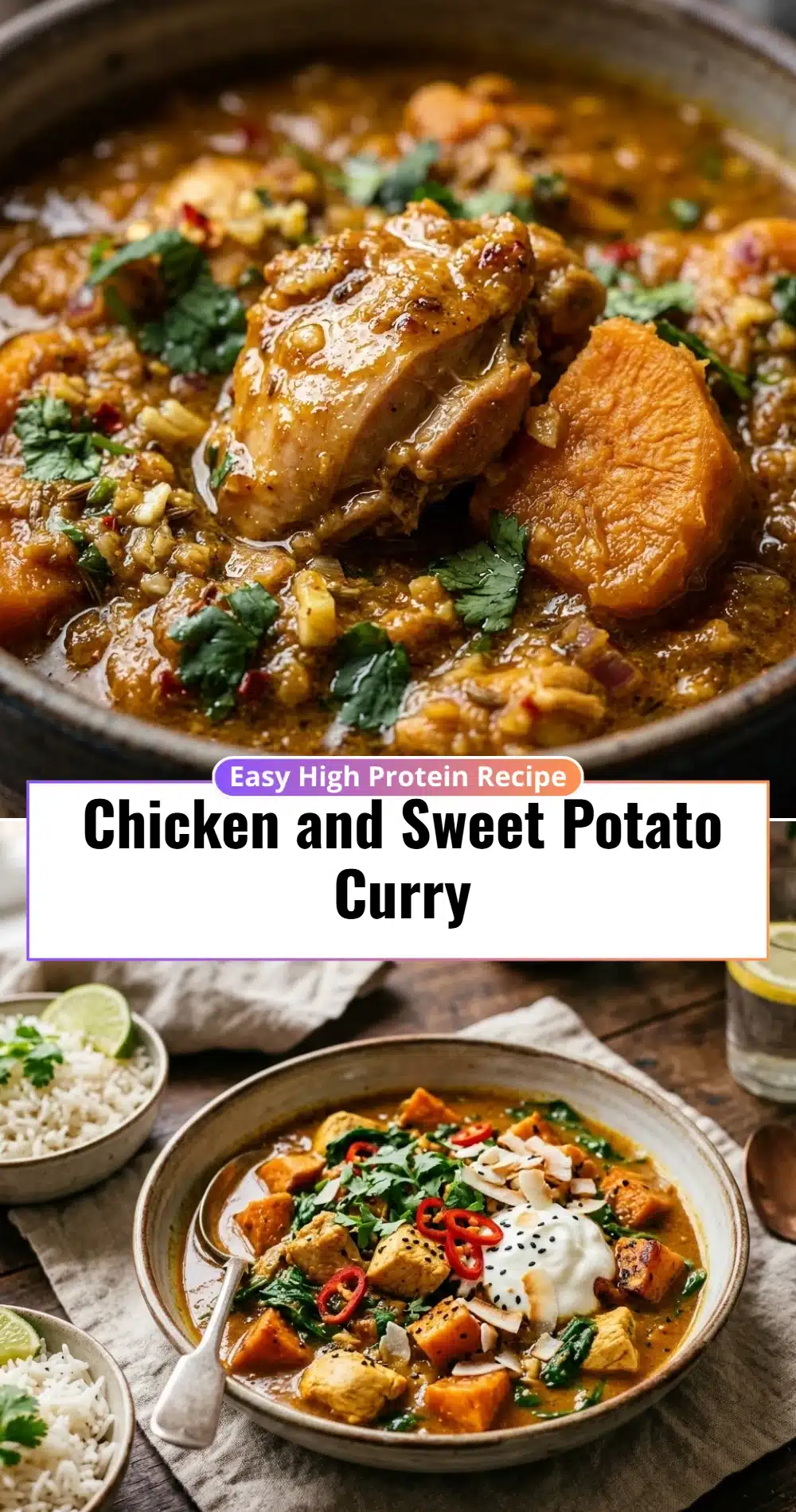 Chicken and Sweet Potato Curry