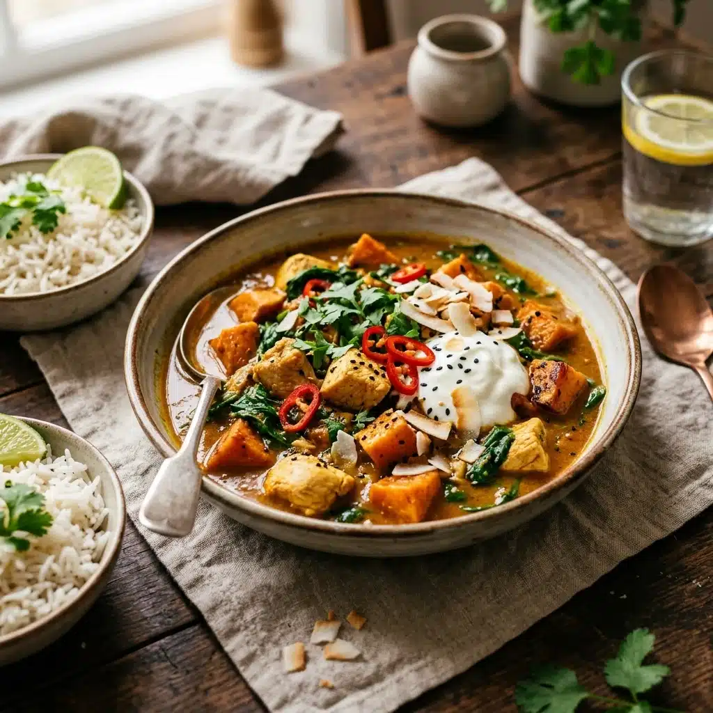 Chicken and Sweet Potato Curry