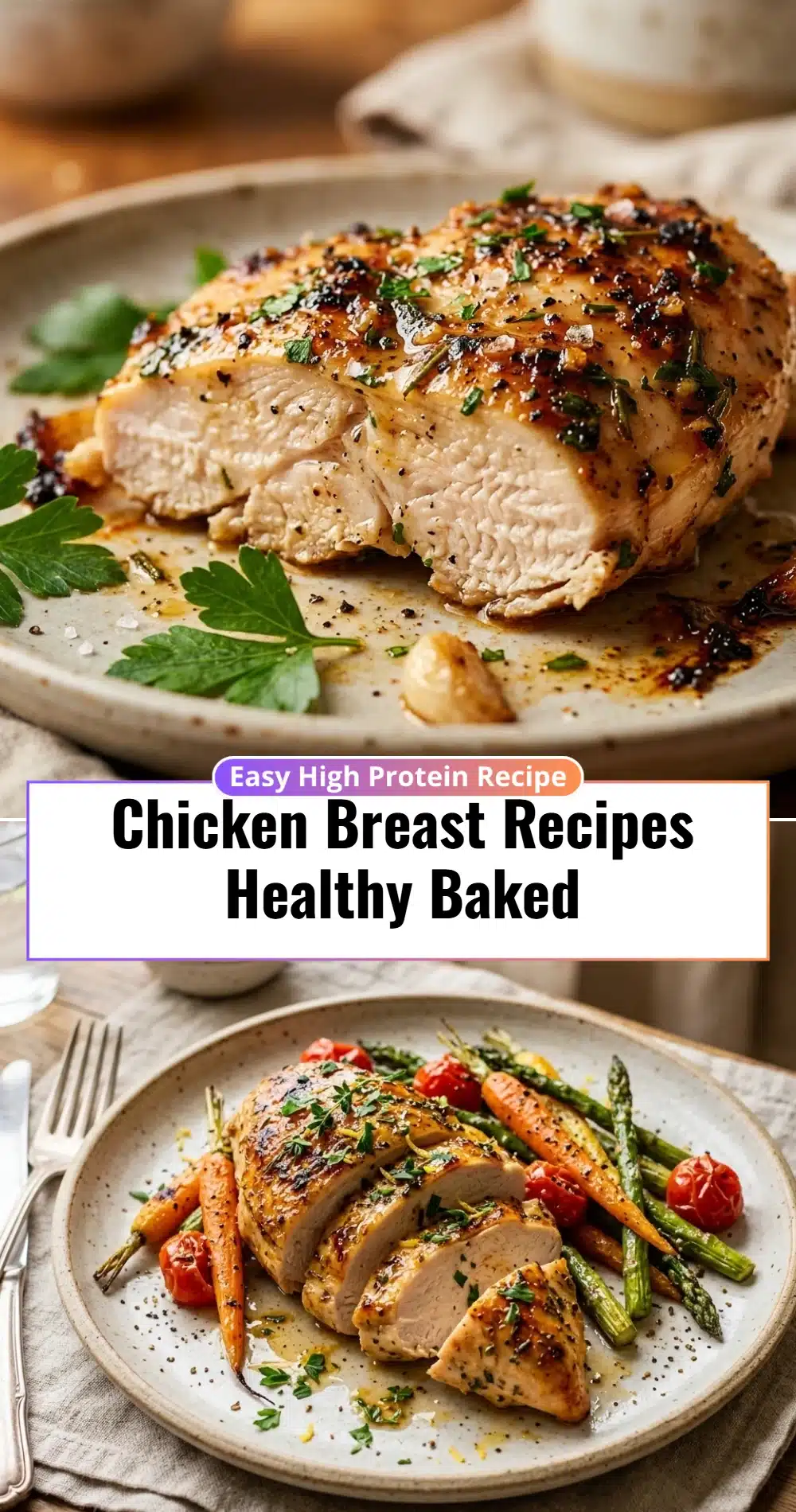 Chicken Breast Recipes Healthy Baked