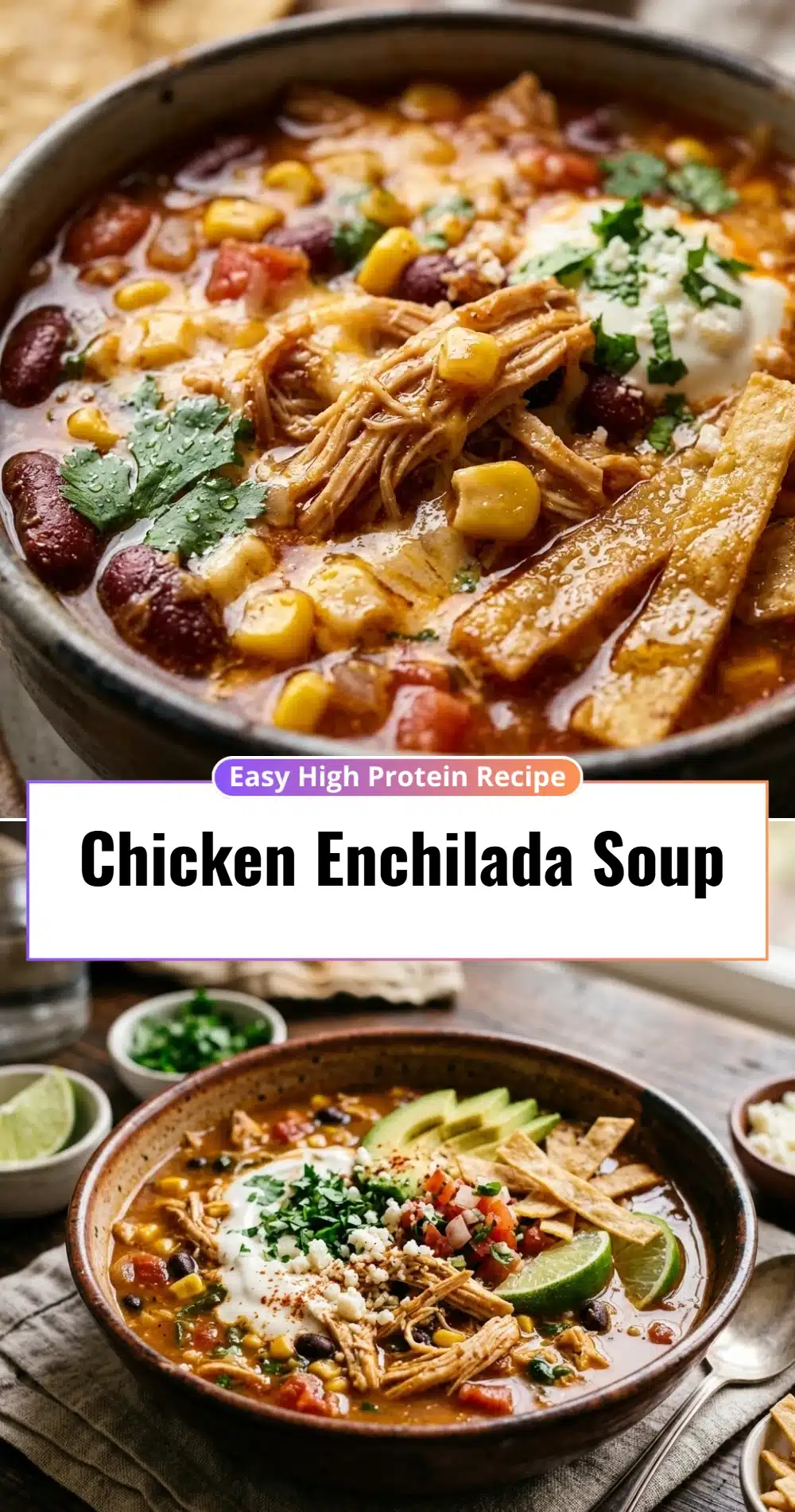 Chicken Enchilada Soup