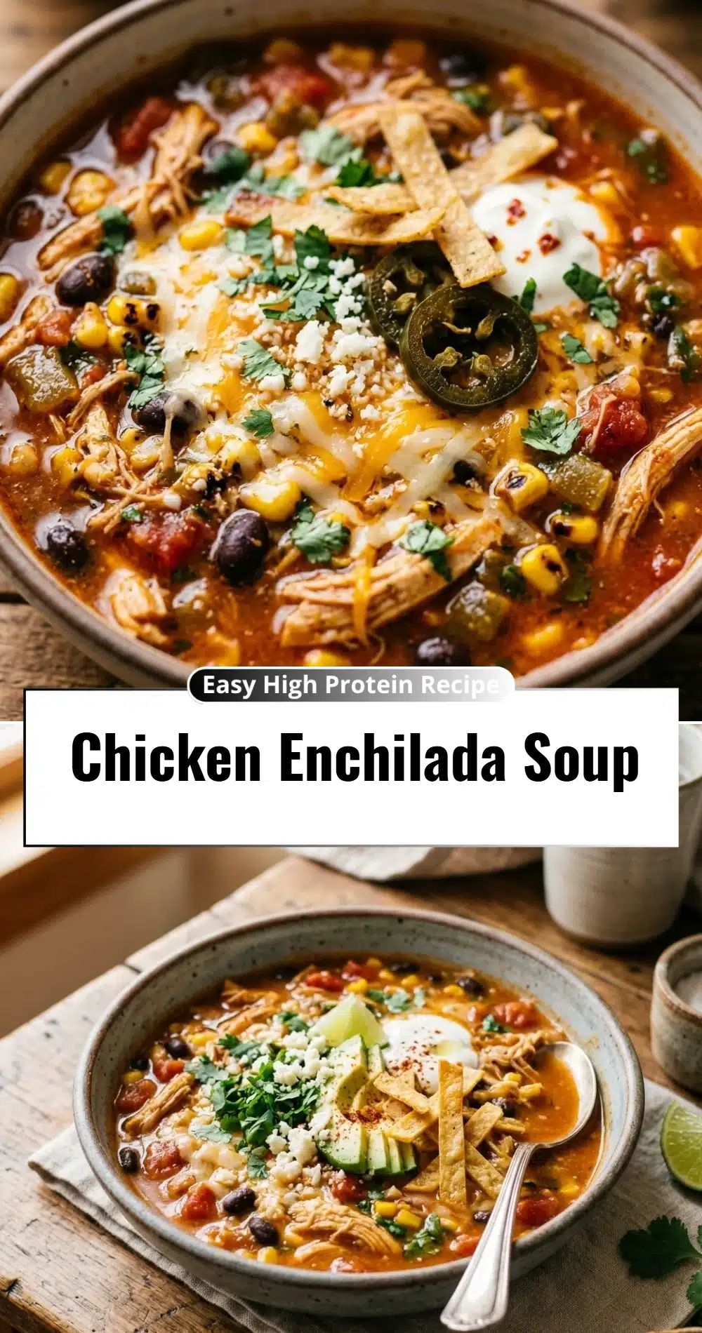 Chicken Enchilada Soup