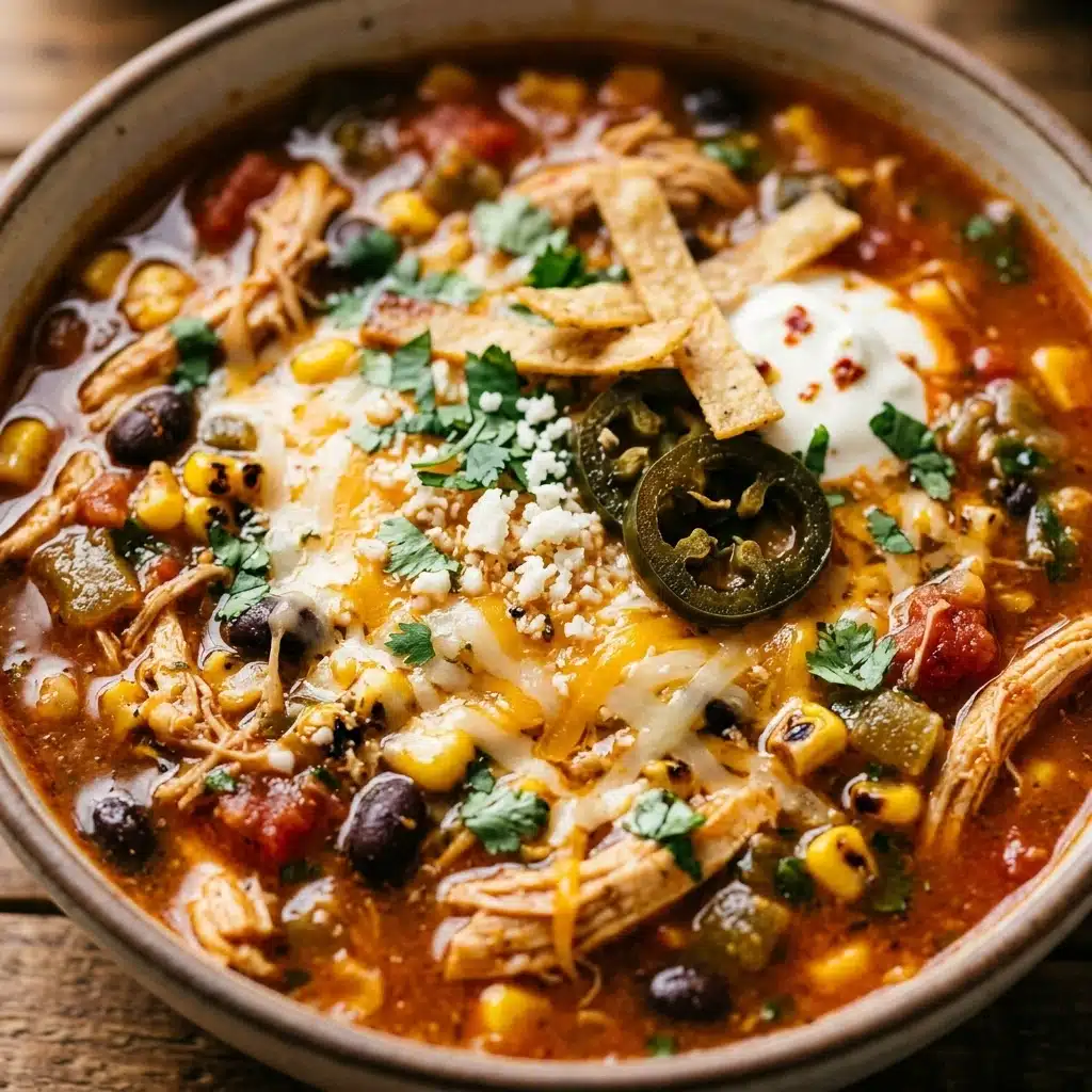 Chicken Enchilada Soup