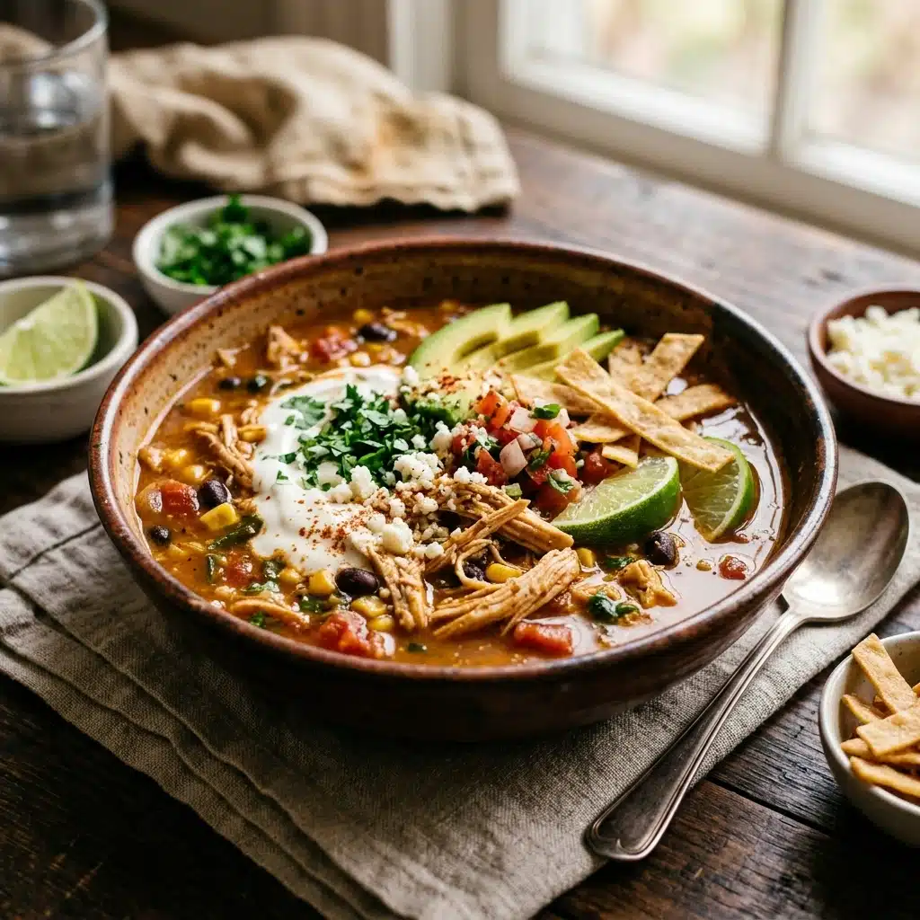 Chicken Enchilada Soup