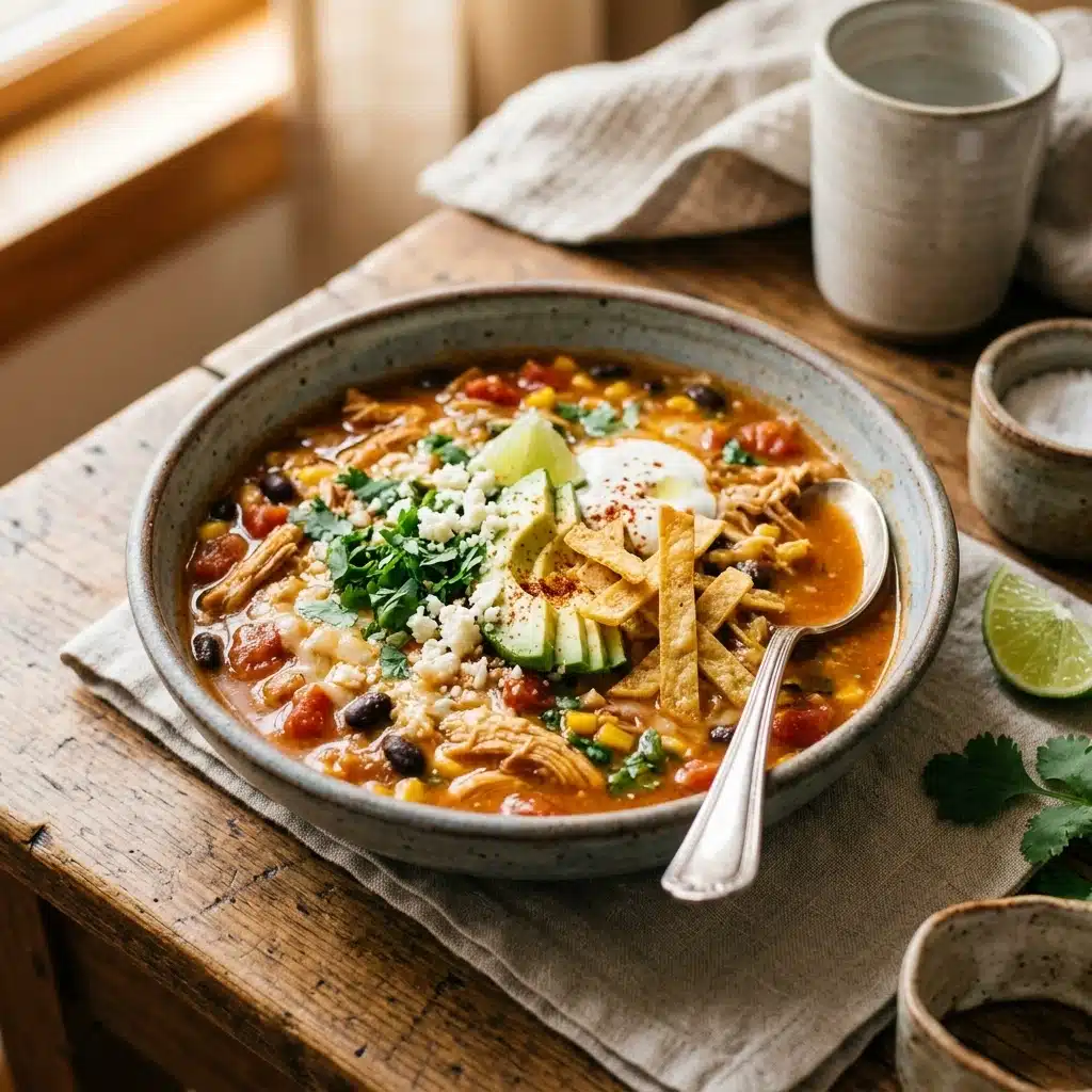 Chicken Enchilada Soup