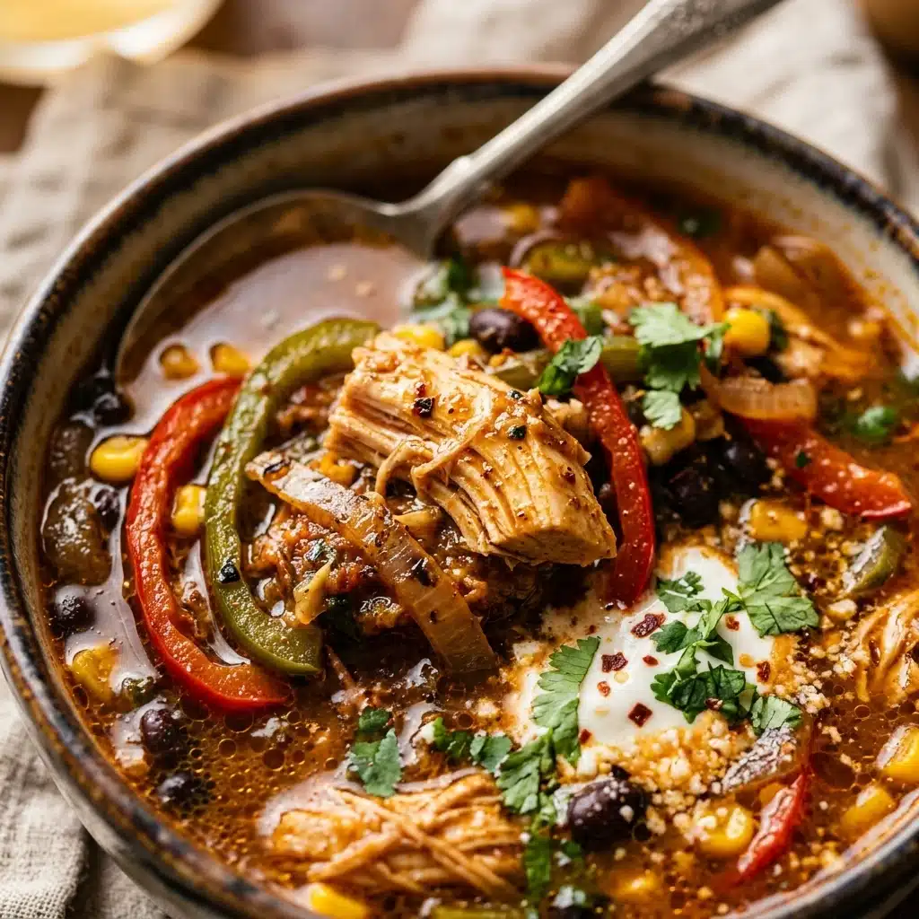 Chicken Fajita Soup