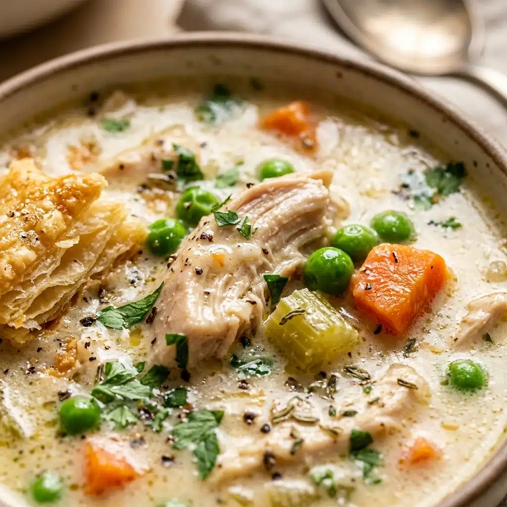 Chicken Pot Pie Soup Creamy