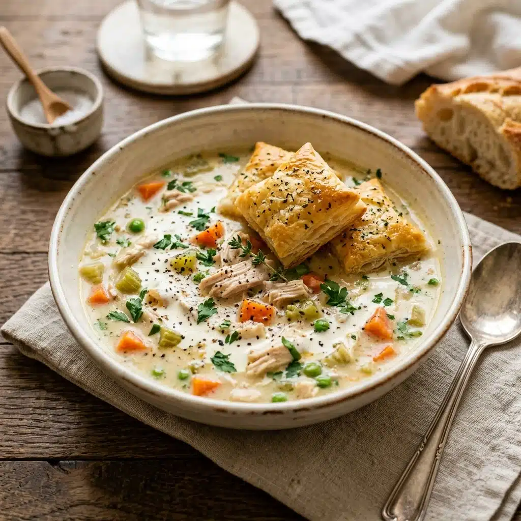 Chicken Pot Pie Soup Creamy
