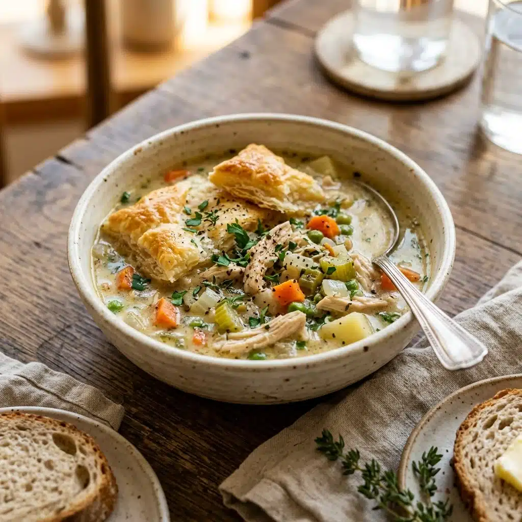 Chicken Pot Pie Soup