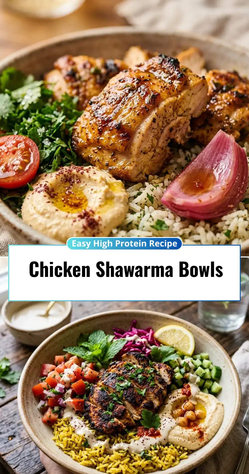 Chicken Shawarma Bowls