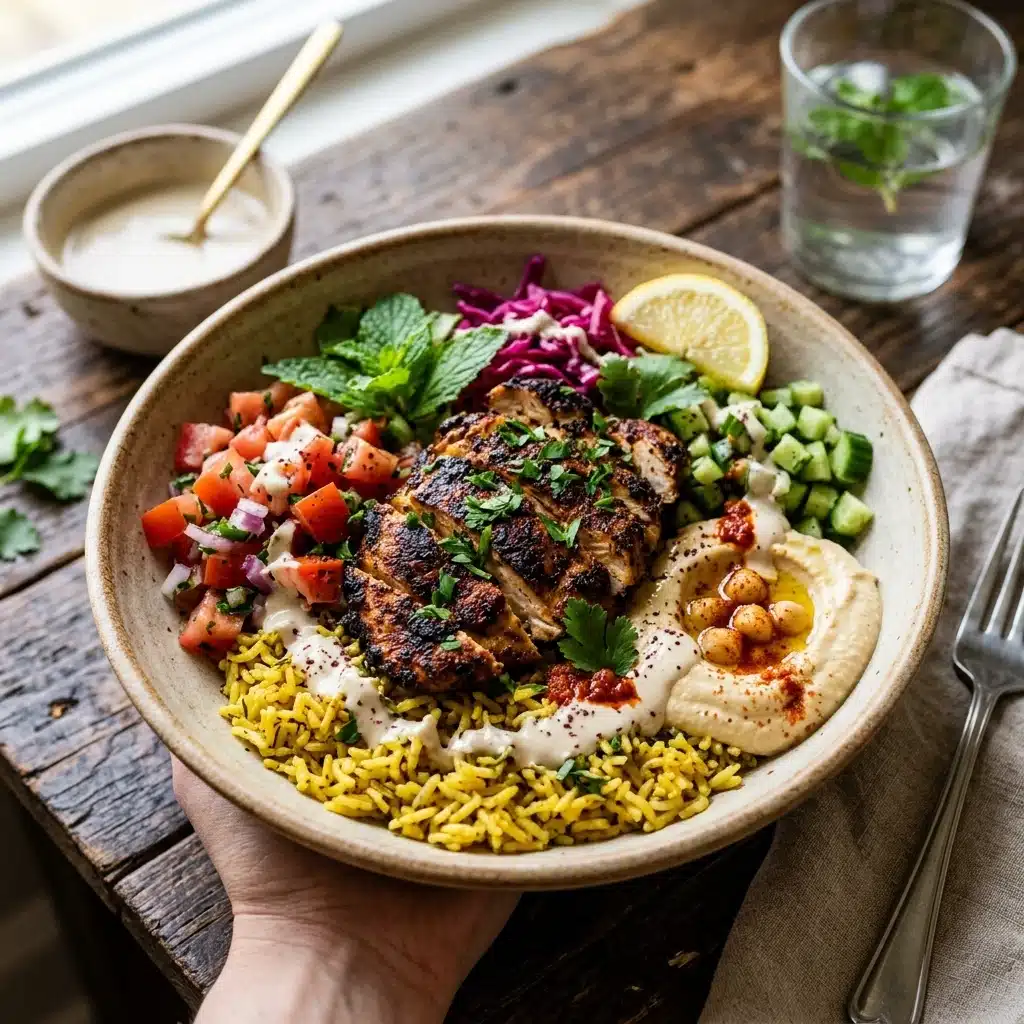 Chicken Shawarma Bowls