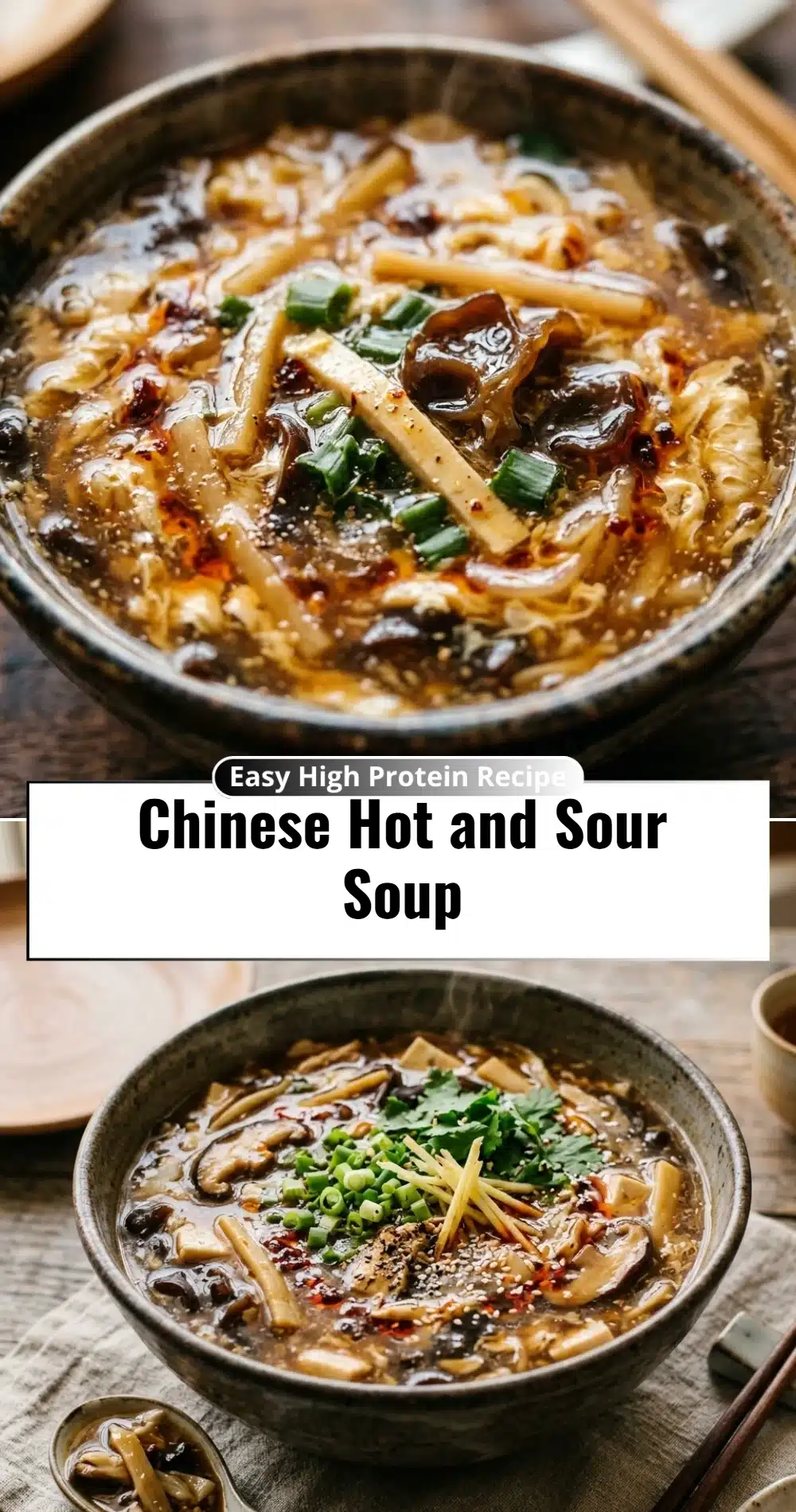 Chinese Hot and Sour Soup