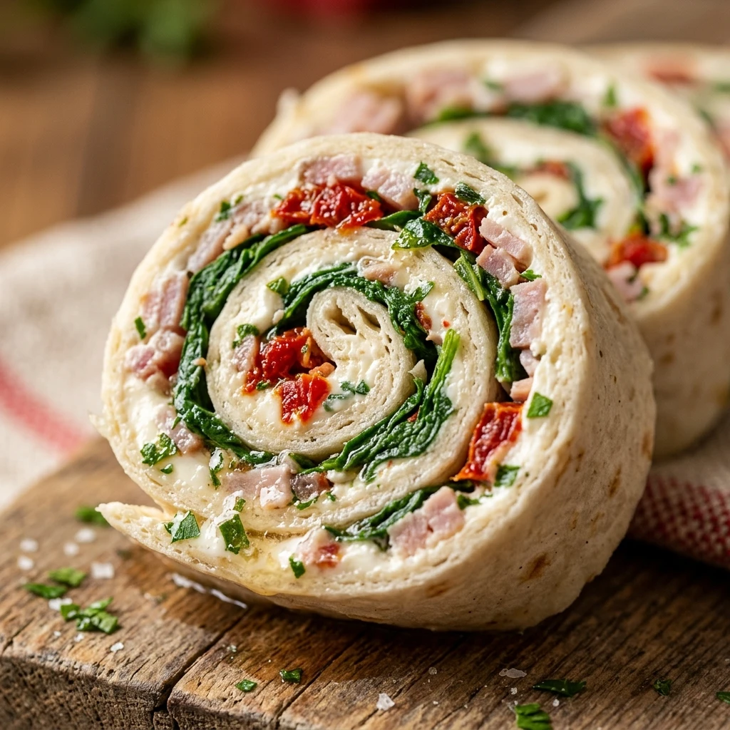 Christmas Eve Finger Foods - Pinwheels