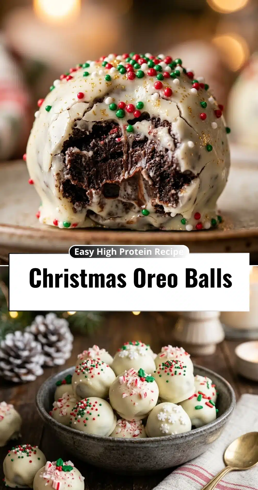 Christmas Oreo Balls