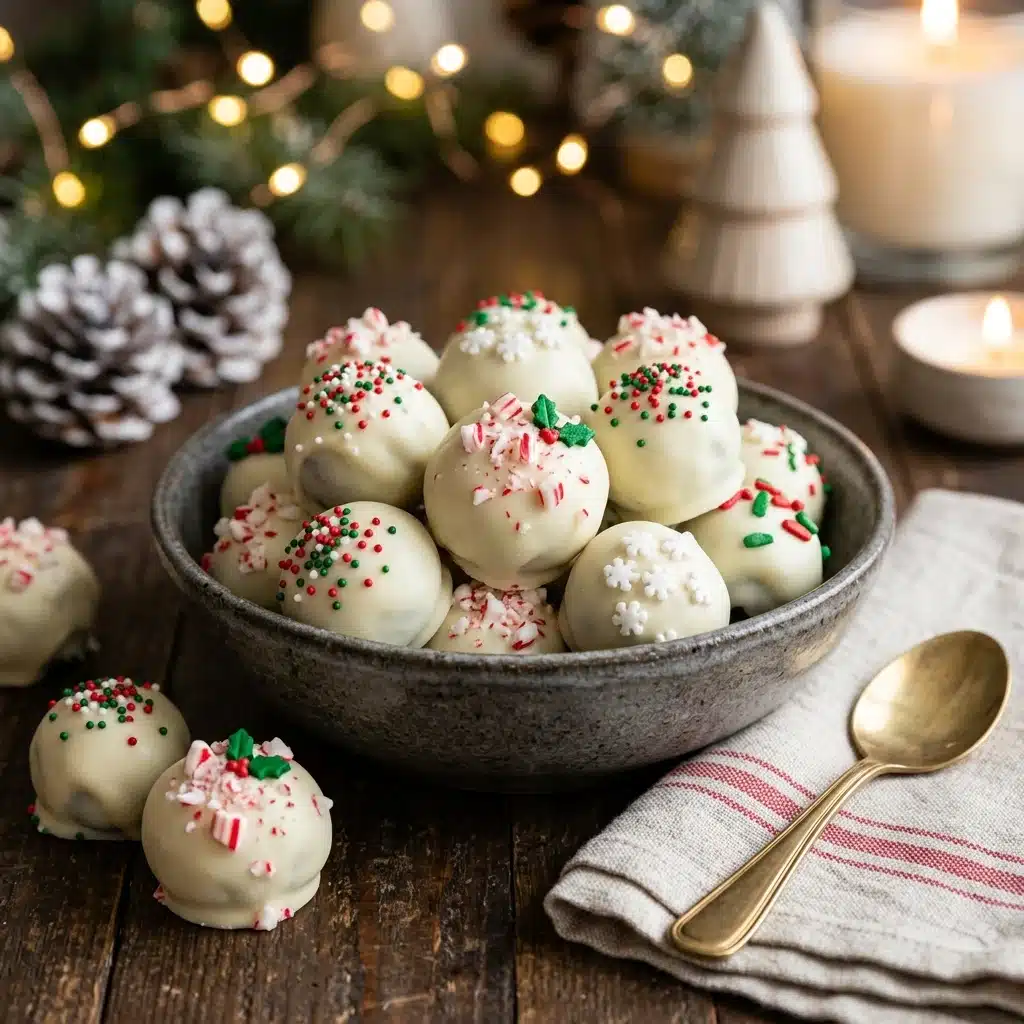 Christmas Oreo Balls