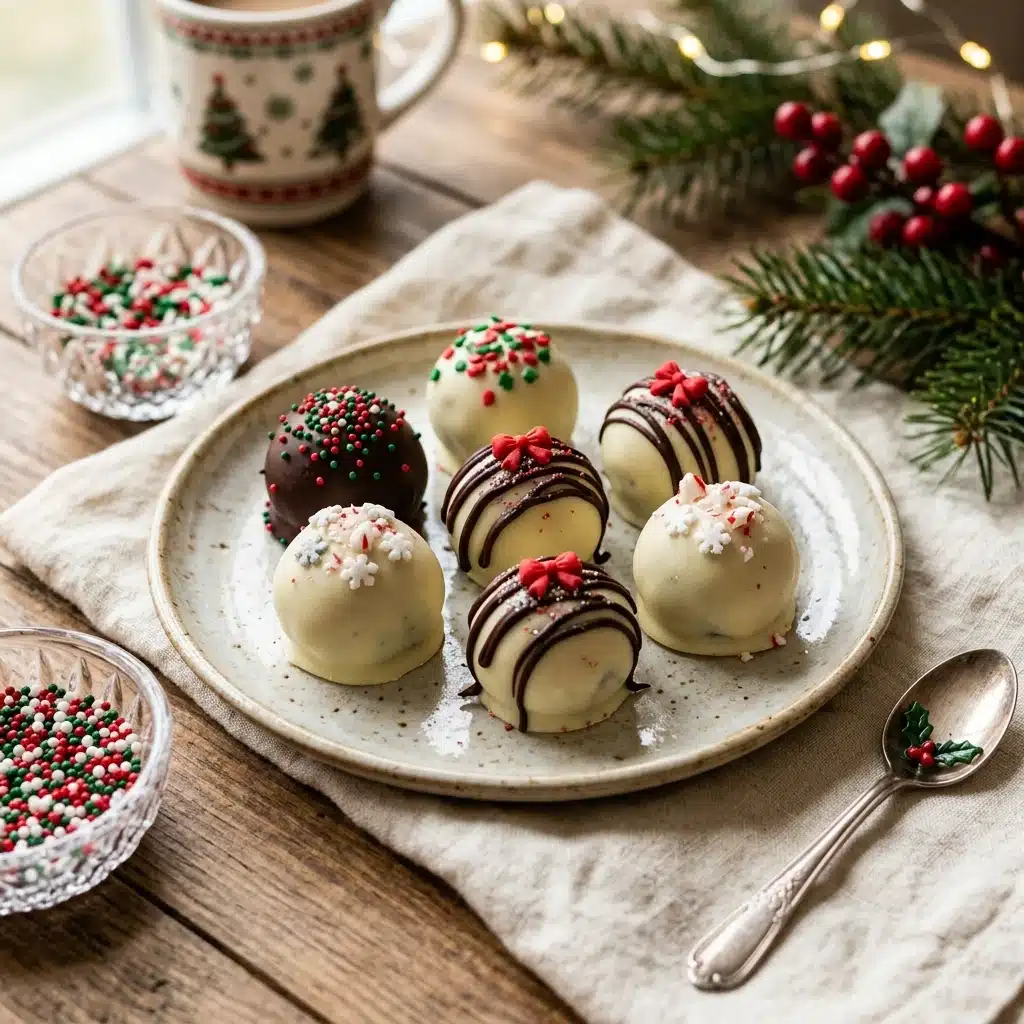 Christmas Oreo Balls