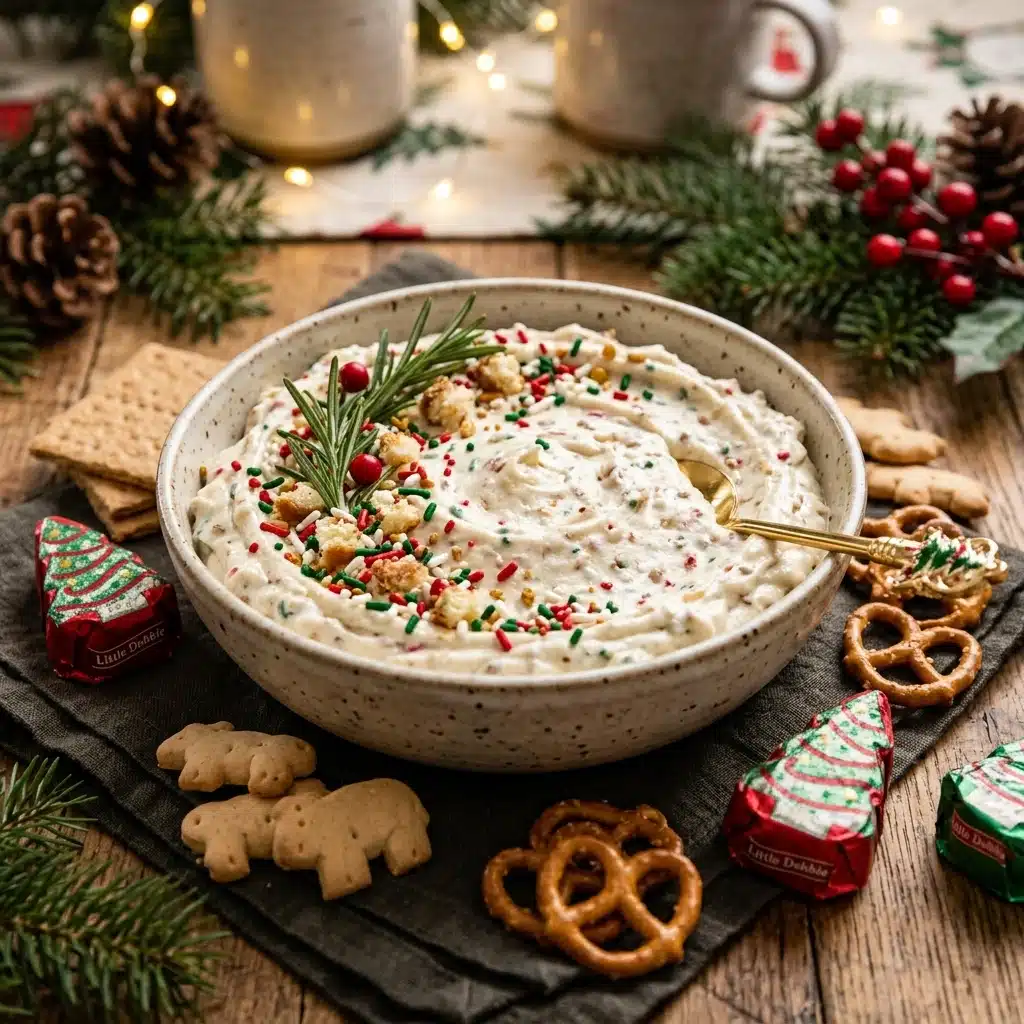 Christmas Tree Cake Dip