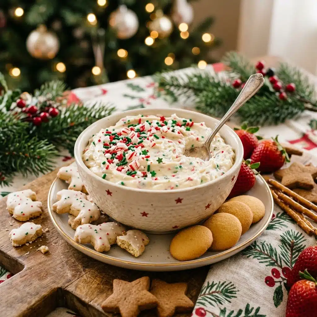 Christmas Tree Cake Dip