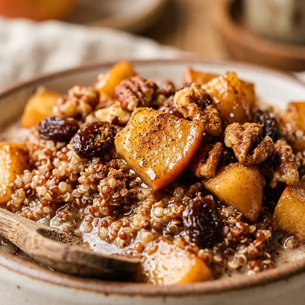 Cinnamon Apple Breakfast Quinoa