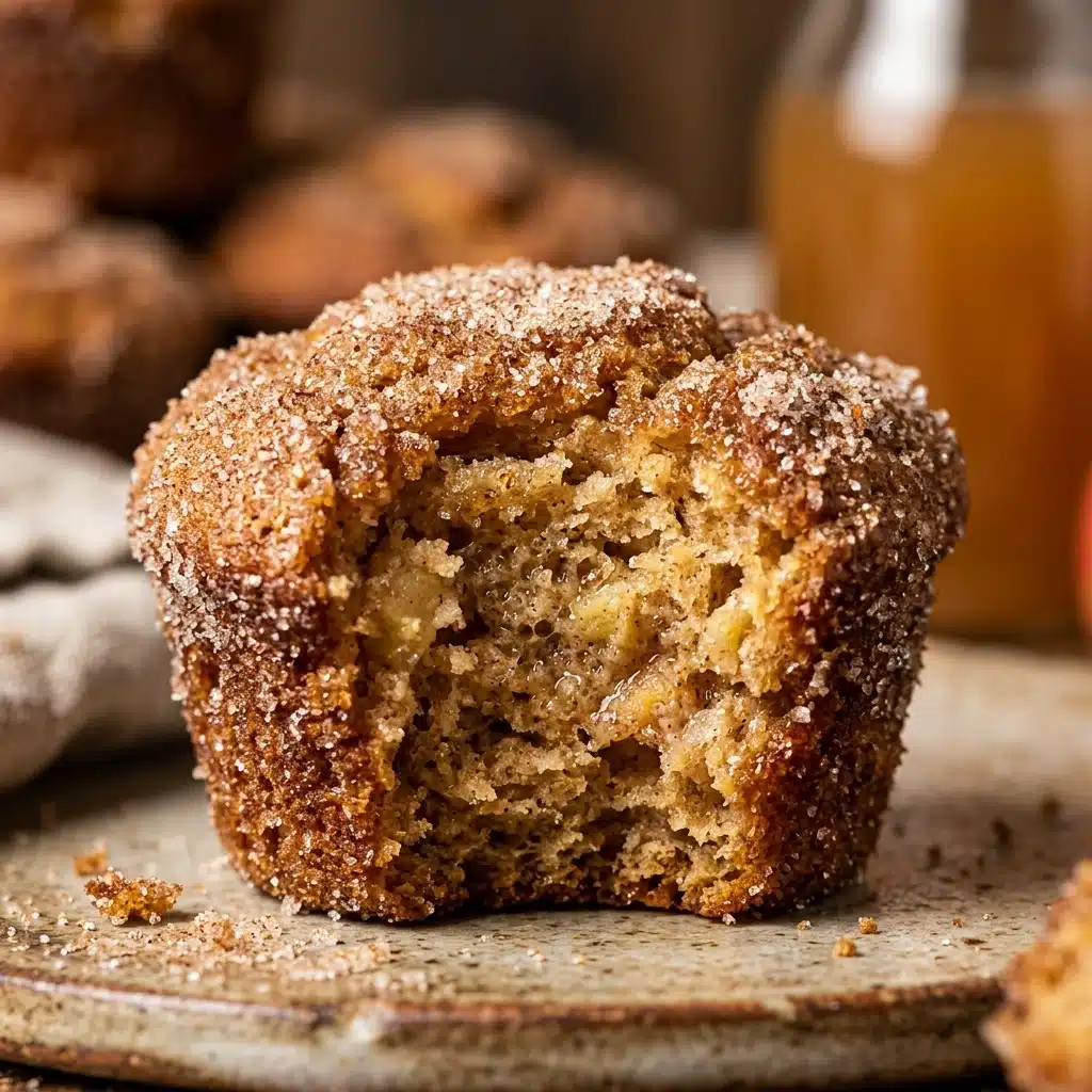 Cinnamon Apple Cider Donut Muffins