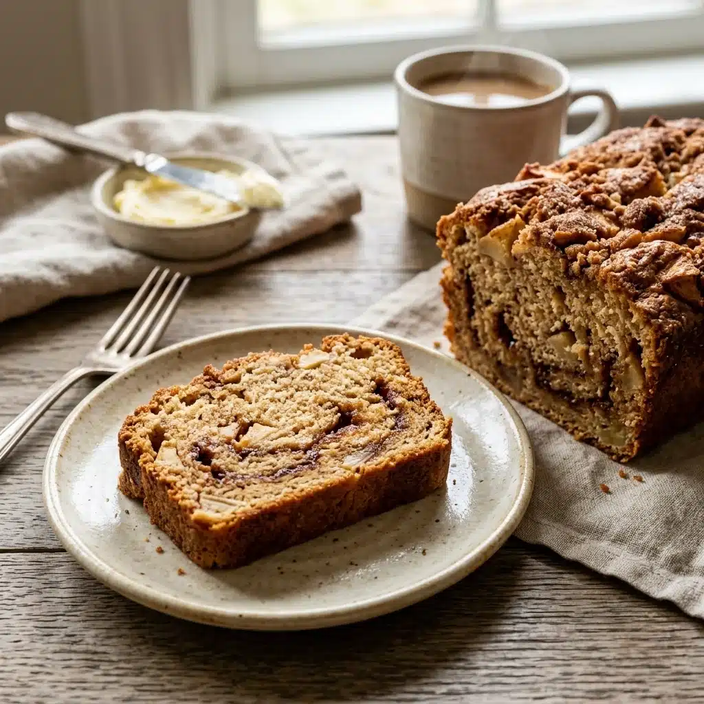 Cinnamon Swirl Apple Bread