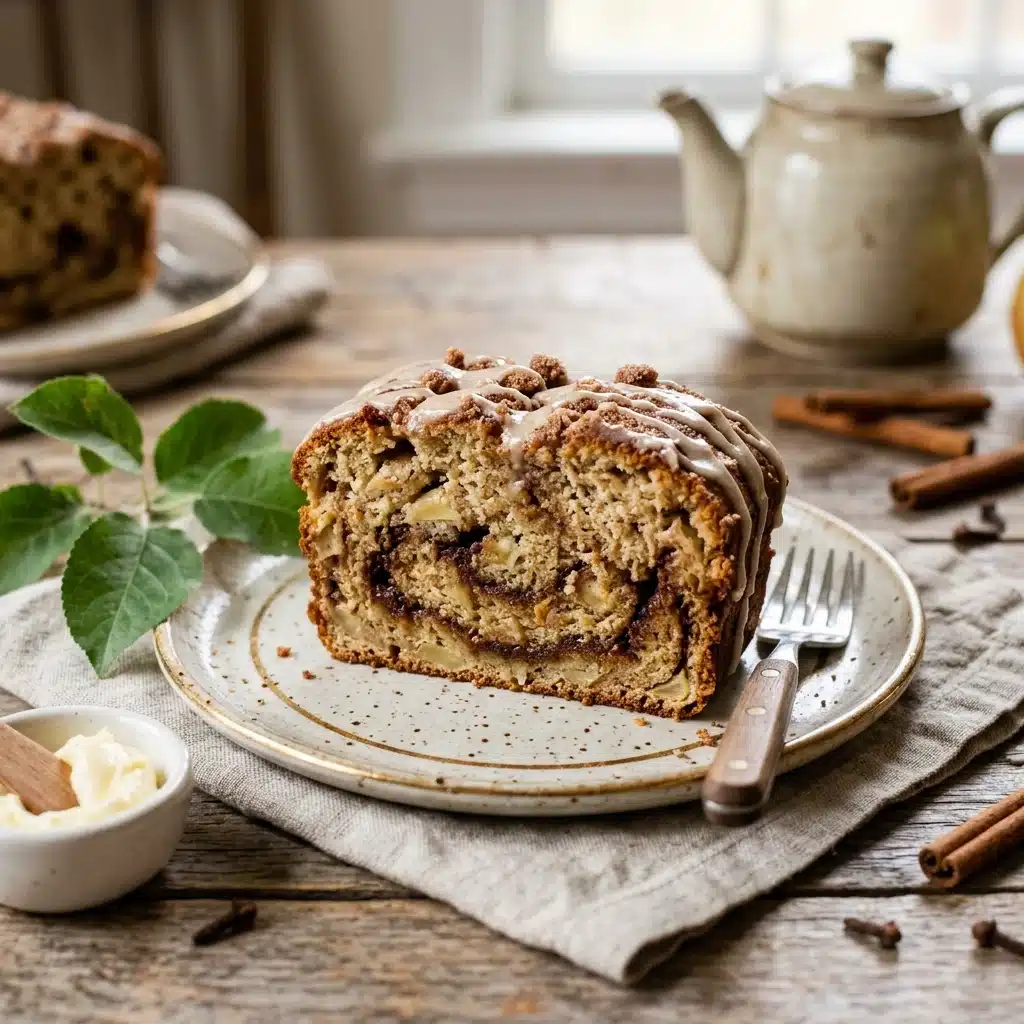 Cinnamon Swirl Apple Bread